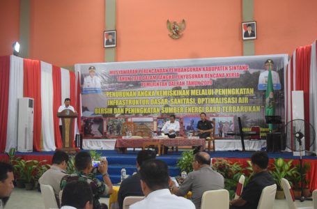 Sintang Fokus Turunkan Angka Kemiskinan
