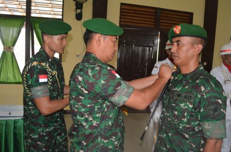 Dandim 1205 Sintang Berganti
