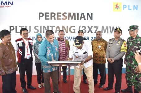 PLTU Sungai Ringin Diresmikan