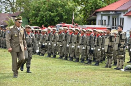 Bupati Sintang Ajak Satpol PP Netral Selama Pilkada