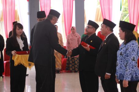 Pejabat Tiga OPD Baru Dilantik