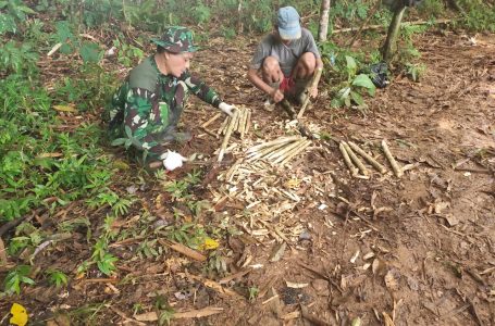 Serda Iqnatius anggota TMMD Asal Tumbang Titi
