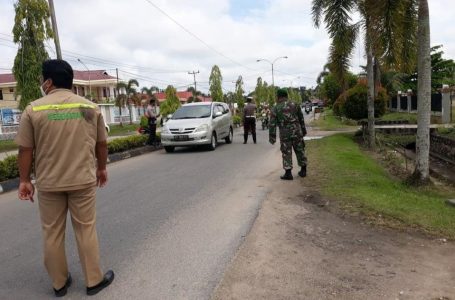 Satgas Covid-19 Sintang Gelar Razia Masker