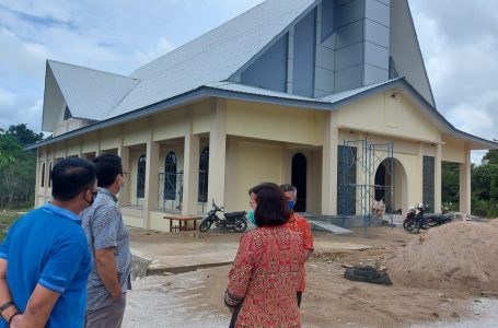 Gereja Katolik Pandan Siap Diresmikan