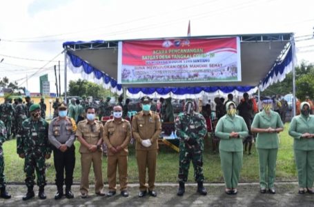 Sintang Miliki Pencanangan Desa Tangkal Covid-19