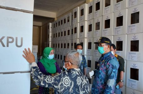 Sebagian Besar Logistik Pilkada Sudah Sampai