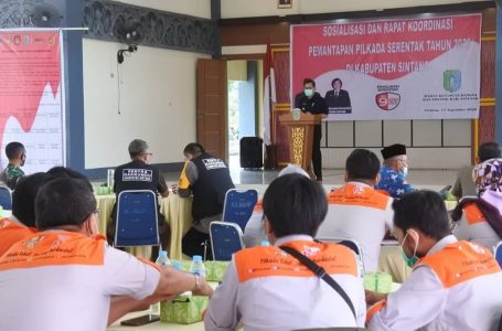 Rakor Pilkada, Anum Ingatkan KPU Sintang