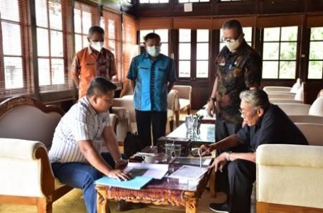 Bahas Sengketa Batas, Wabup Sekadau Temui Bupati Sintang