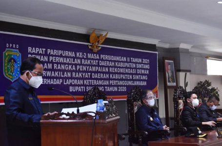 Wabup Sintang : PR Pembangunan Sangat Banyak