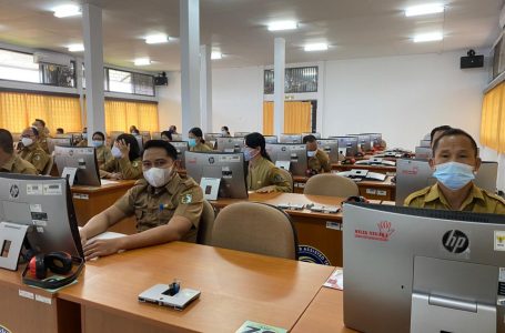 Sebanyak 93 Orang ASN Ikuti Ujian Dinas Kenaikan Pangkat