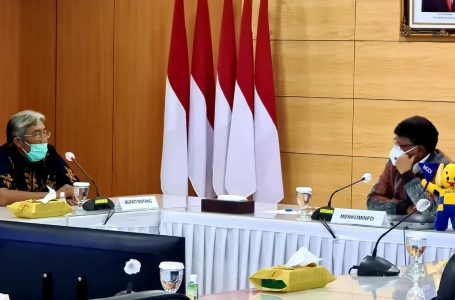 Temui Menkominfo, Bupati Sintang Usulkan Pembangunan 213 BTS Tahun 2022