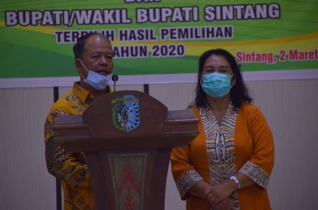 Wabup Sintang: Tanggung Jawab Saat ini Melayani Masyarakat