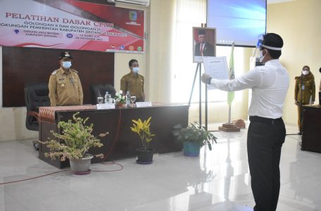 Latsar CPNS, Wabup Sintang Tekankan Pentingnya Kompetensi