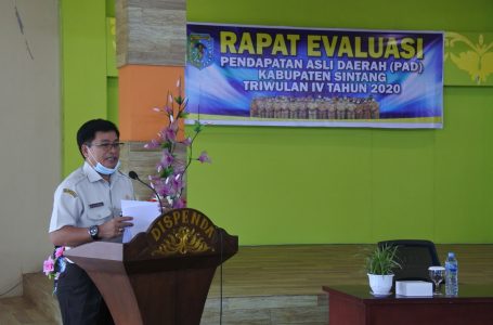 Wabup Sintang Imbau OPD Optimalkan Capaian PAD untuk Pembiayaan Pembangunan