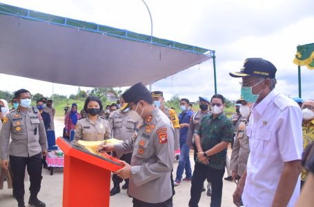 Pemkab Sintang Sintang Siap Dukung Kegiatan Pembangunan Polda Kalbar