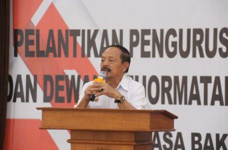 Hadiri Pelantikan PMI, Ini Pesan Wabup Sanggau