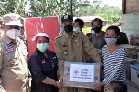 Pemkab Sanggau Bantu Korban Puting Beliung di Desa Bahta