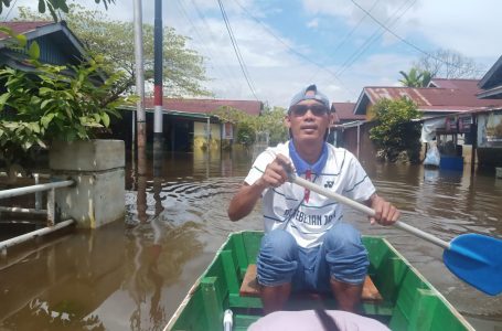 Kaji Ulang Pemasangan Geobag untuk Cegah Banjir di Sintang