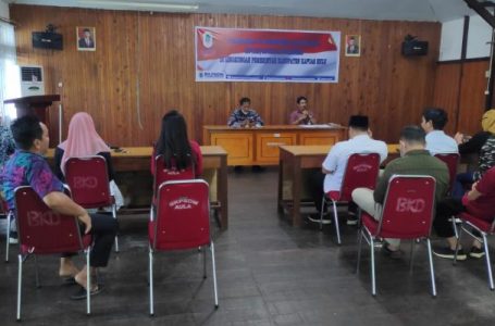 Sekretaris BKPSDM Selenggarakan Pembinaan Pada Pegawai Honorer