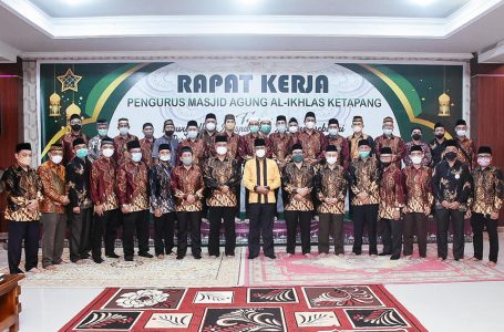 Pengurus Masjid Agung Al – Ikhlas Gelar Raker Persiapan MTQ