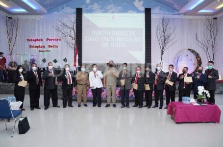 Pengurus DPC API Sanggau di Lantik