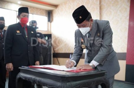 Bupati Sanggau Lantik Pejabat Fungsional