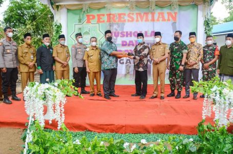 Wabup Resmikan Musholla dan TPQ Hidayatullah