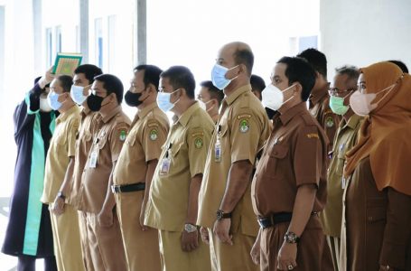 Sekda Lantik Puskesmas dan TU