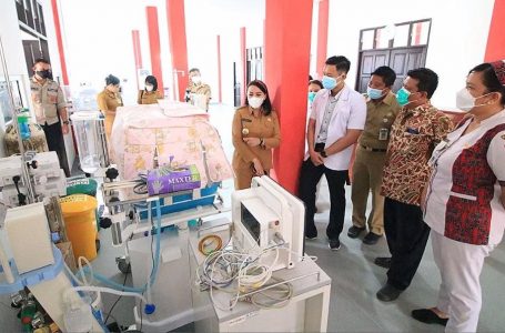 Bupati Landak Resmikan 3 Ruangan  di RSUD