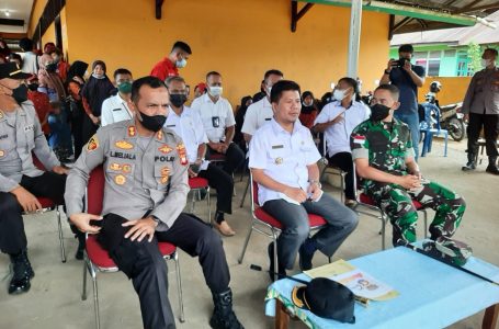 Bupati Sambas Pantau Pelaksanaan Vaksinasi