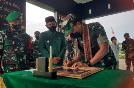 Asisten Teritorial Panglima TNI Kunjungi Kabupaten Sambas