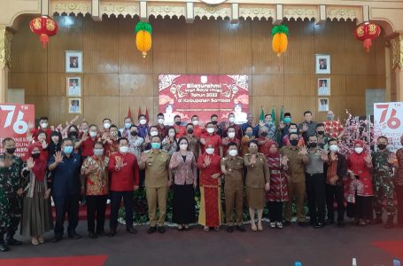 Pemda Sambas Gelar Perayaan Imlek Pererat Tali Silaturahmi