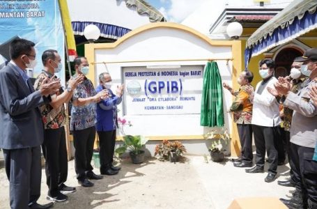 Resmikan GPIB, Harap Iman Jemaat Semakin Kuat