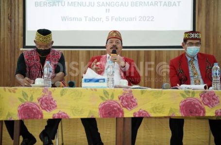 Wabup Sanggau Harap Masyarakat Hibun Terus Berkontribusi