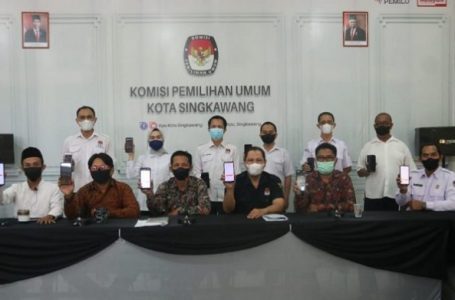KPU Singkawang Permudah Cek Data Lewat Website