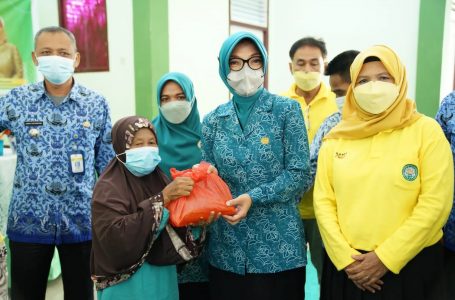 PKK dan GAPKI Gelar Bazar Murah Minyak Goreng