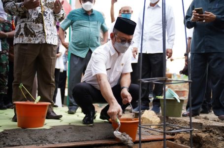 Wako Edi Kamtono Pantau Pembangunan Masjid Nurul Amin