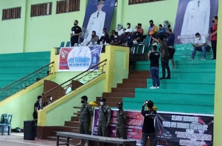 Satpol PP Amankan Pembukaan Tournament Futsal