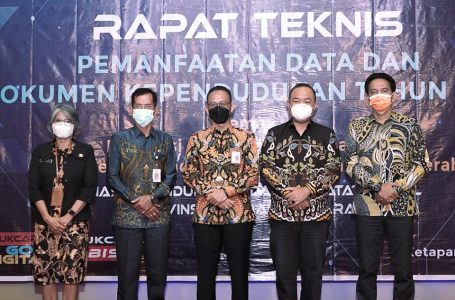 Rapat Teknis  Pemanfaatan Data Kependudukan Resmi dibuka