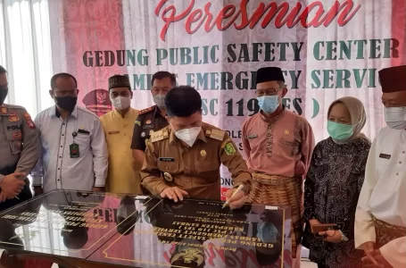 Gedung Public Safety Center (PSC) 119 Sambas Diresmikan