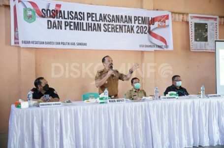 Yohanes Harap Sosialiasi Pemilu  Meningkatkan Partisipasi Masyarakat Sanggau
