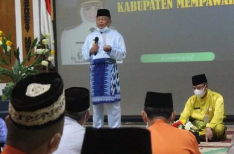 Wakil Bupati Mempawah Hadiri Tausyiah Ramadhan