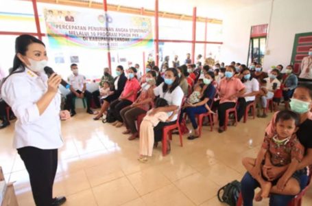 Bupati Landak Lakukan Sosialisasi Penurunan Angka Stunting