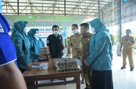 Pemkab Sambas dan Diskumindag Gelar Pasar Murah