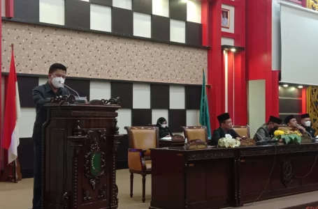 DPRD Kabupaten Sambas Gelar Rapat Paripurna Keputusan DPRD