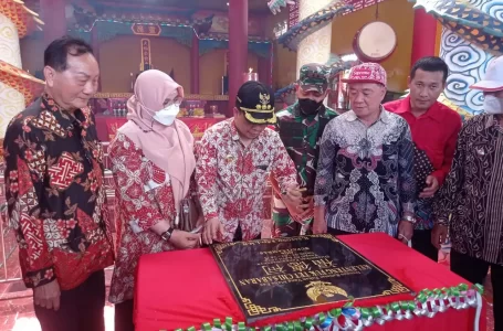 <strong>Klenteng Fuk Tet Chi&nbsp; Desa Sabaran Diresmikan</strong>
