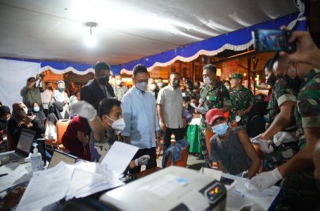 Edi Kamtono Dukung Pelaksanaan  Vaksinasi Massal