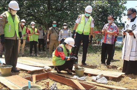 Pembangunan Gedung Dinas Perhubungan Resmi Dimulai