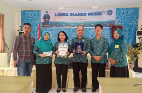 Lomba Olahan Snack, PKK Kapuas Hulu Raih Juara Harapan 1
