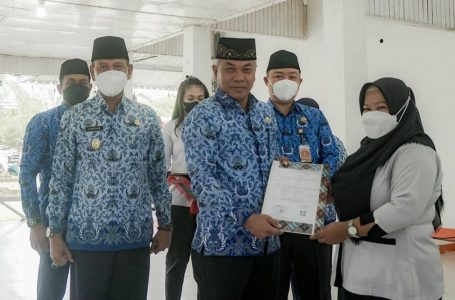 SK Pengangkatan PPPK Guru Tahap 1 Resmi Diserahkan